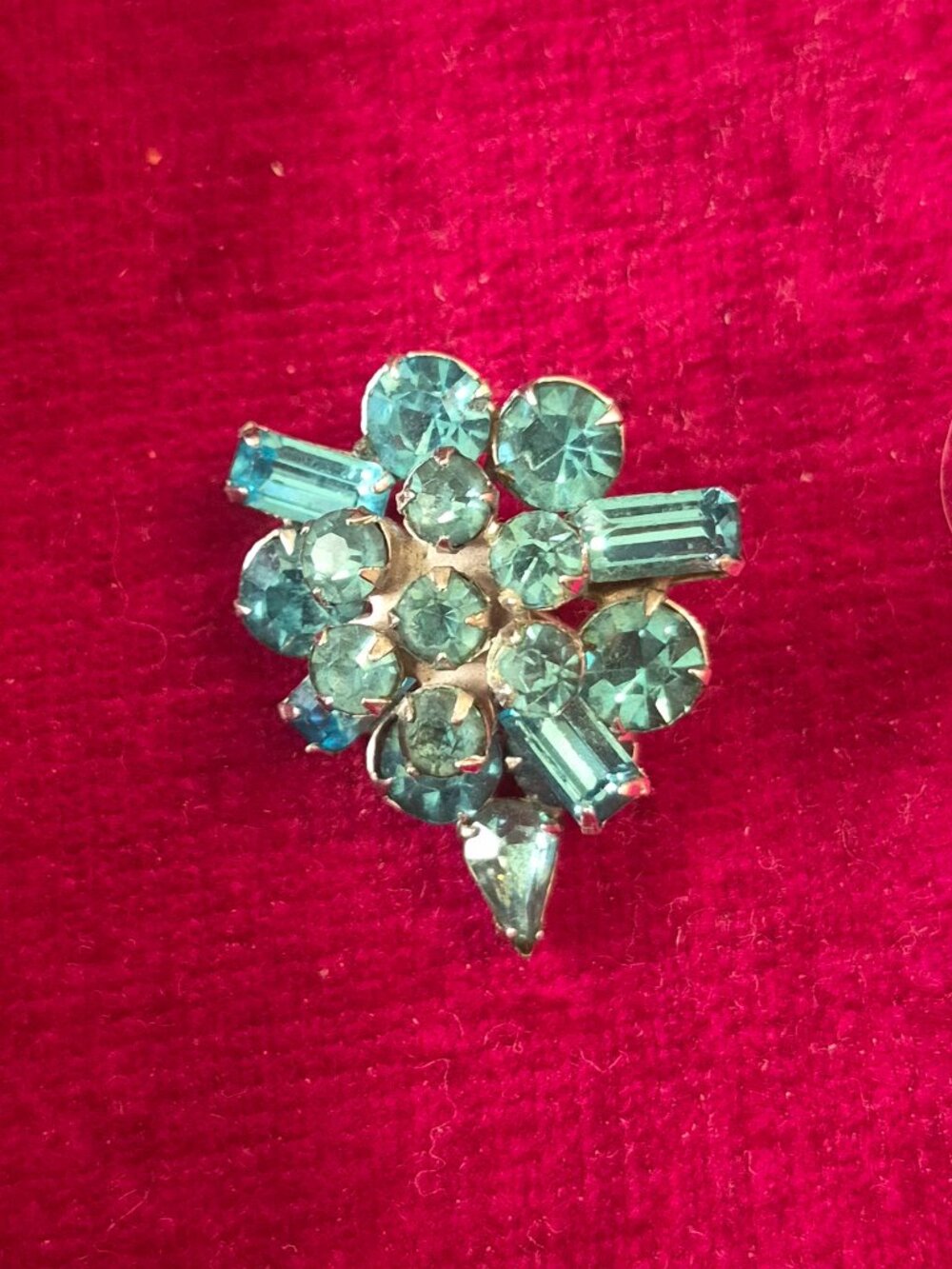 Vintage Cluster Brooch